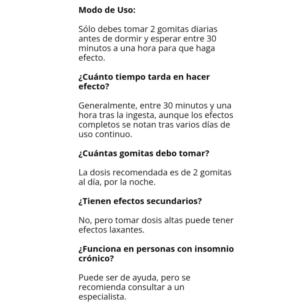 Duerme mejor, relájate más y despídete del estrés con las Gomitas de Citrato de Magnesio 🍃
