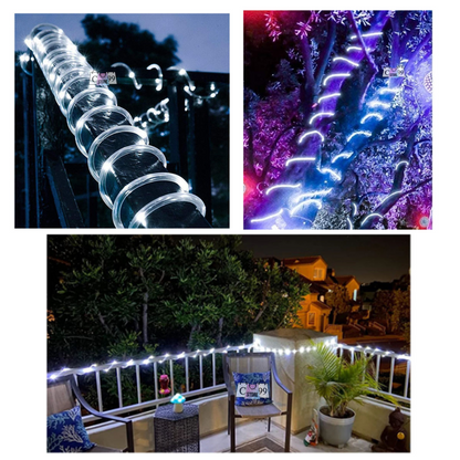 ✨ Manguera Solar de Luces 10 Metros – Ilumina tu hogar sin gastar en energía