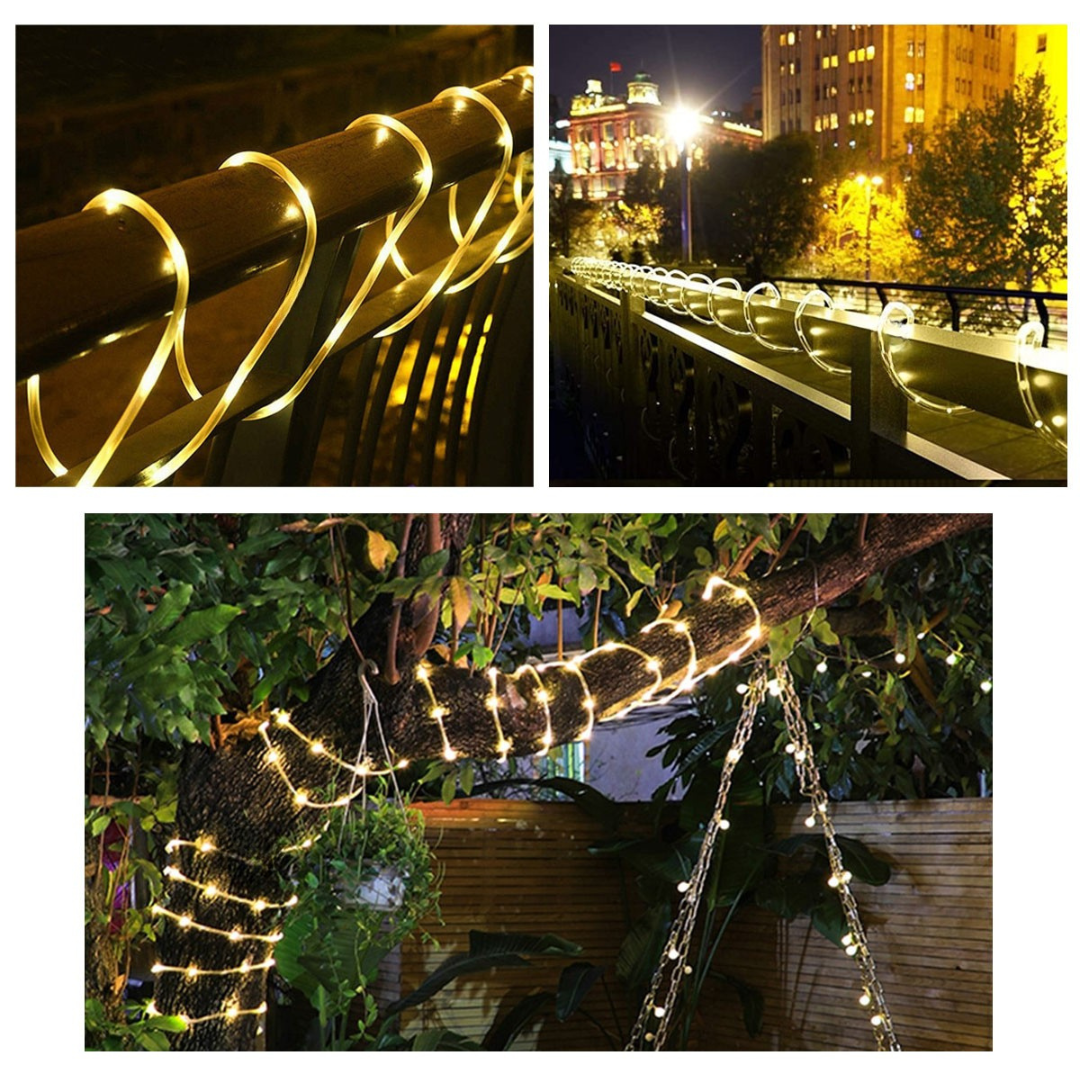 ✨ Manguera Solar de Luces 10 Metros – Ilumina tu hogar sin gastar en energía