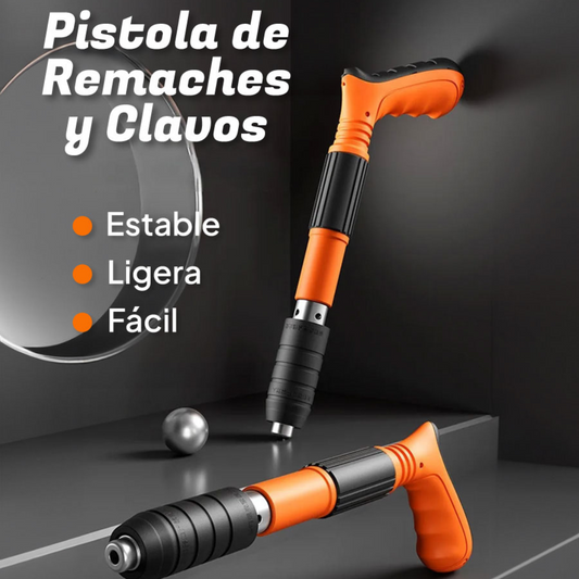 Pistola de Remaches Quickgu: Fijaciones rápidas, seguras y sin esfuerzo