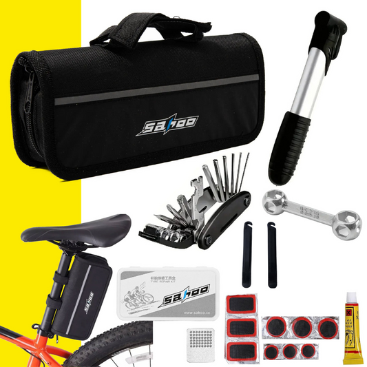 Kit Reparacion Y Despinche De Bicicletas - ¡Soluciona cualquier imprevisto en segundos!