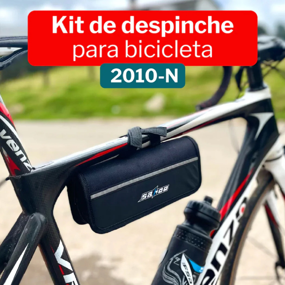 Kit Reparacion Y Despinche De Bicicletas - ¡Soluciona cualquier imprevisto en segundos!
