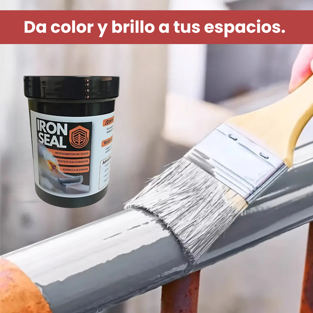 Iron Seal: Pintura Anti-oxido ¡Llévate 2 por el precio de 1!