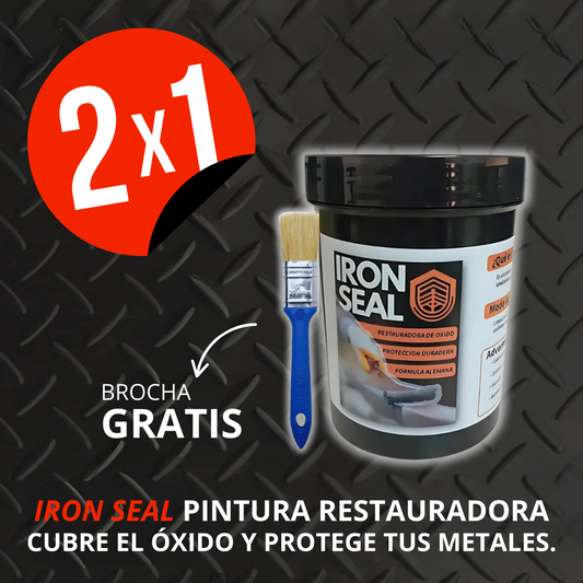 Iron Seal: Pintura Anti-oxido ¡Llévate 2 por el precio de 1!