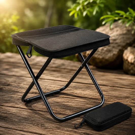 Silla Plegable Portátil Ultra Ligera con Bolso