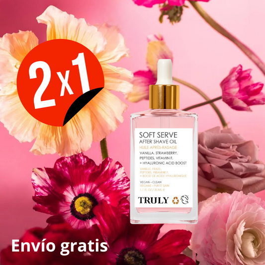 Soft Serve Truly – El sérum post-afeitado que calma, hidrata y renueva tu piel.